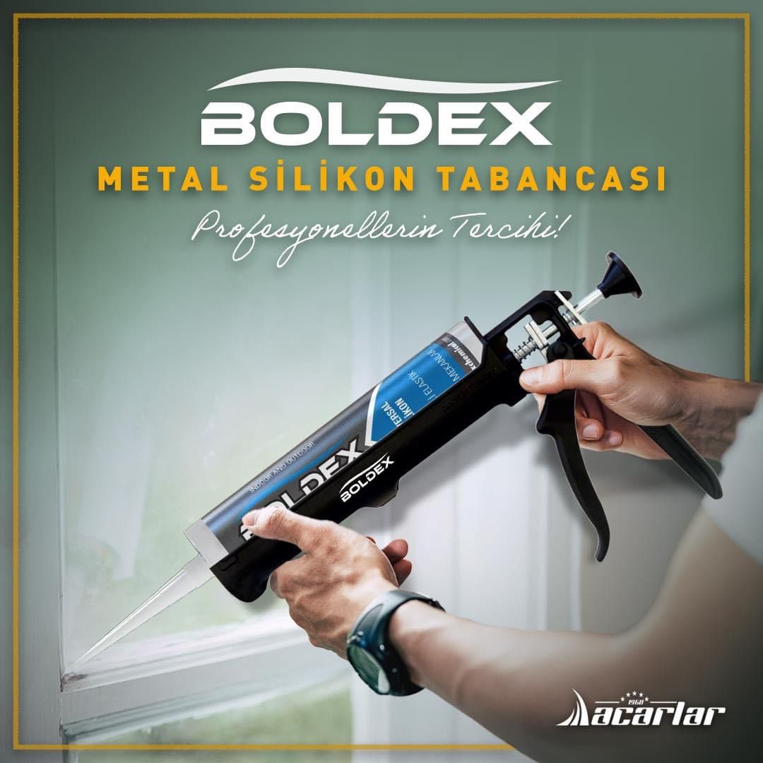 BOLDEX METAL SİLİKON TABANCASI SİYAH